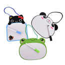 Whiteboard Dry Wipe Board Mini Drawing White board Hanging Board With MarkerJC3C