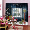 Christmas Curtains for Bedroom Thermal Insulated Curtains for Living Room Window