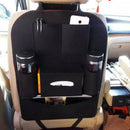 1x Durable Car Seat Felt Back Bag Organizer  Storage Holder Multi-Pocket Hanging