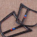 2Pcs Steering Wheel Control Button Carbon Fiber Trim Fit for BMW 3 4 Series F30