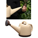 Plastic Watering Can 4L Long Spout for Household Garden Outdoor Light Yellow