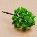 10 Pieces Train Sides Tree Sets Decorative Accessories