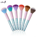 Monja Acrylic Dot Handle Nail Art Soft Dust Cleaning Brush Uv Gel Powder Se