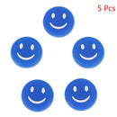 5 Pcs Blue Smile Silicone Tennis Racket Shock Absorber Damper Reduce Vibrat ME