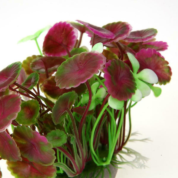 Aquarium Artificial Floral Grass Plant Fish Tank Landscape Decor Green #gib