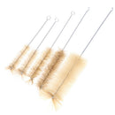 5PCS Test tube brush 5/10 25/50/100ml lab brush clean stainless tube houseworkME