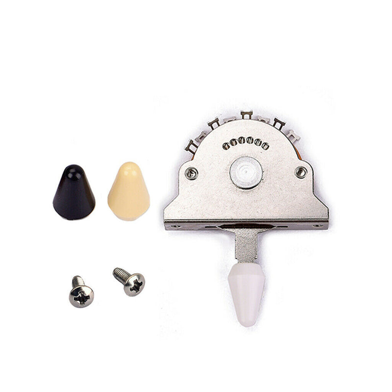 1 Set 5 Way Lever Pickup Selector Switch Toggle for Bass Guitar Replacement