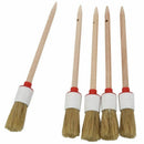5x Soft Hair Car Detailing Brushes for Cleaning Automotive Vents Dash Trim  O6Q5