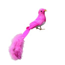 Handmade Craft Roadrunner Artificial Birds Feather Decor Wire Christmas Tree