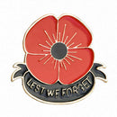 Red Poppy Flower Brooch Pin Broach Lapel Enamel Remembrance Badge Banquet Gift !