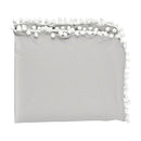 Soft 100% Cotton Muslin Prom Prom Swaddle Blanket for Baby Gray
