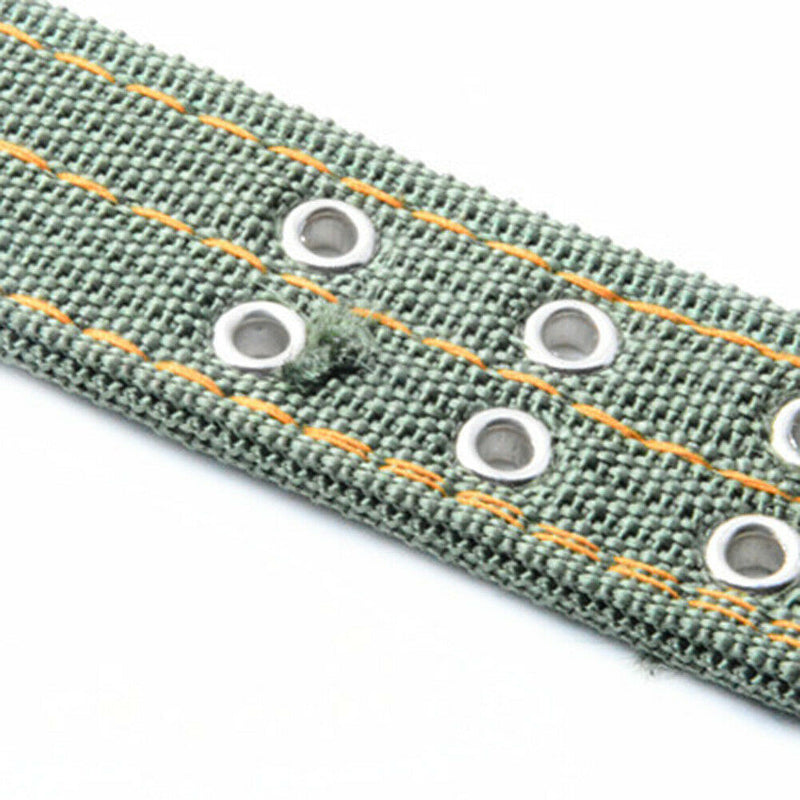 Pet Dog Double-Breasted Necklace For Big Dog Collar Leads Army Green Pet