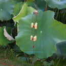 Fish Metal 6 Bells Outdoor Living Wind Chimes Yard Garden Home Windchimes Decor