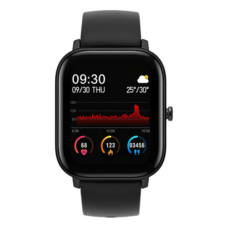P8 1.4 inch IP67 Smart Bracelet Heart Rate Monitor Fitness Tracker (Black) A