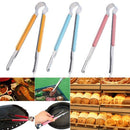 Cooking Kitchen Tongs Tool Food BBQ Salad Bacon Steak Anti Heat Bread Clip