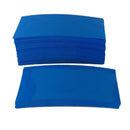 40mm Flat Width 10M Length PVC Heat Shrink Tube Blue for 18650 Battery Pack X6D6