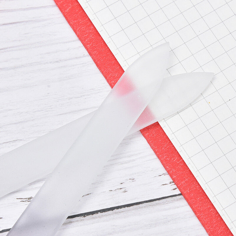 2pcsset Durable Glass NailFile Manicure Polishing Buffer Sanding NailArtToolJ Gw