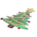 Merry Christmas sequins Xmas tree cartoon happy diy applique iron on patch sew &