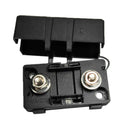 Automotive Car Mini ANS Fuse Holder Fusebox Block Dustproof Cover 100A Black