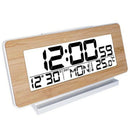 Thermometer Digital Alarm Clock Thermometer Weather Station LCD Indoor Offi