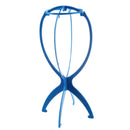 blue wig stand folding stand V1U6
