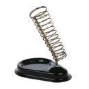 Soldering Solder Iron Metal Stand Holder Black Base S5J6