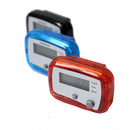 1X NewLCD PEDOMETER with CLIP - DIGITAL ELECTRONIC WALKING DISTANCE STEP COUNTER