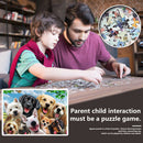 1000pcs DIY Paper Jigsaw Animal Park Dogs Puzzle Toys Assembling Picture