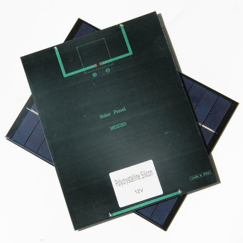 5.2W 12V Solar Cell Polycrystalline Solar Panel DIY Panel Solar Power Batte N4O1