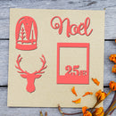 Christmas Cutting Dies for DIY Scrapbooking Album Stencil Xmas Gift (H4252) A