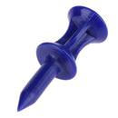 100pcs Golf Tees Plastic Golf Nail Limit Pin Outdoor Sport Gadget Blue 36mm