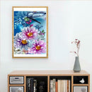5D DIY Full Drill Butterfly Flower Diamond Embroidery Painting Cross Stitch