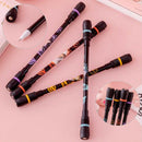 Non Slip Coated Spinning Pen Rolling Pen Ball Point Improve Learning SuppliSEAU