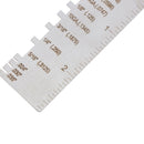 Metal Sheet Thickness Gauge Welding Gage Soldering Inspection Tools Welder Ru BX