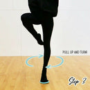 Ballet Turning Disc Portable Turning Board for Dancers Ballet Gymnastics Eq