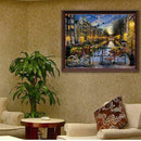 DIY Digital Oil Painting Kit Paint Linen Cloth/Oil Patinting Paintings Oil K6M2