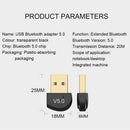 Bluetooth 5.0 Adapter  Bluetooth 5.0 Adapter wireless transmission USB Adap FmTE