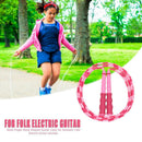 Skipping Rope PP TPE Bamboo Children Jump Rope Fitness Equipment (Pink) A