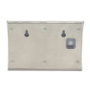 Stainless Steel Solar 5 LED Garden Floor Entrance Outdoo Wall Fence Light Lamp
