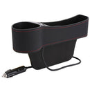 Accessories Car Seat space Organizer Storage Box PU Leather Auto Seat Crevi
