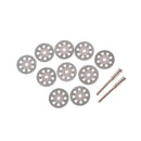 10PCS 20mm Diamond Cutting Metal Grinding Wheel Disc for Drill Rotary Tool 99 LJ