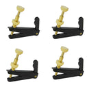 4 Pieces Metal Cello Fine Tuners String Adjusters for 3/4-4/4 Violoncello