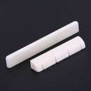 Buffalo Bone Bridge Saddle & Slotted Nut For 4 String Ukulele Guitar Parts AU