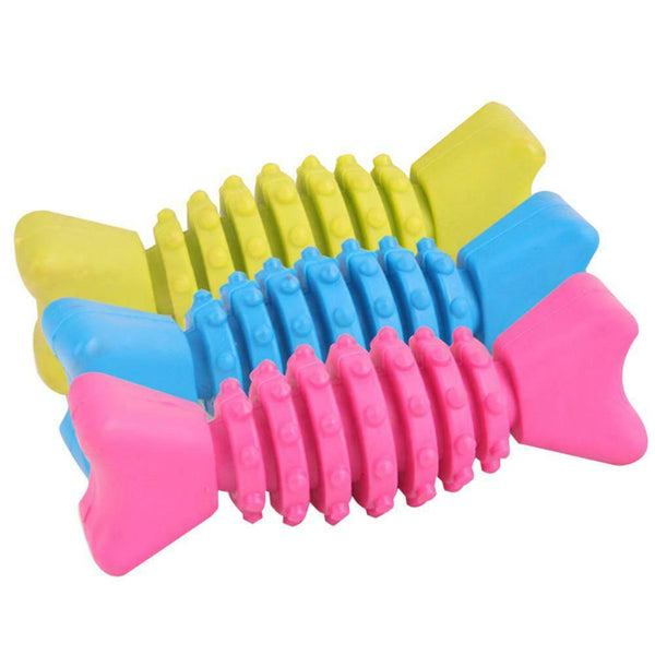 Pet Dog Chicken Molar Toys Rubber Interactive Clean Teeth Chew Dog Supplies #gib