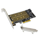 Socket M key M.2 NVMe SSD to PCIe Adapter Card Support PCI Express 3.0 x4