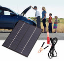 5.5W Solar Panel 12V 12 Volt Battery Charger for RV, Boat, Gate Emergency