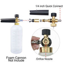 Foam Cannon Orifice Nozzle Tips, High Replacement Thread Nozzle For Snow Fo X9Y8