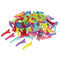 100 Pieces Single Prong Alligator Hair Clips DIY Bows Barrettes