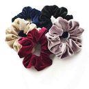 20 Pcs Hair Scrunchies Velvet Elastic Hair Bands Scrunchy Ties Ropes Scrunc
