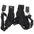 Quick Rapid Double Dual Shoulder Sling Belt Strap F 2 DSLR Digital Camera B A